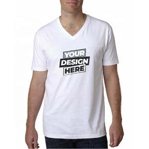 Camiseta informal de manga corta de algodón 100% para hombre, para uso diario diseño ajustado con cuello redondo, impresión de imágenes de logotipo personalizado, MOQ bajo - Product Image 4