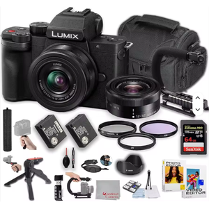 กล้องมิเรอร์เลส G100D ใหม่เอี่ยมพร้อมเลนส์ 12-32 มม. และชุดอุปกรณ์พื้นฐาน - Product Image 4