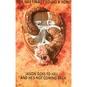 Friday the 13th Paper <b>Poster</b> for Wall Decor - Product Image 1