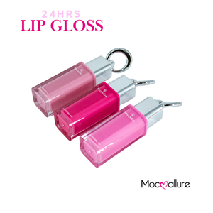 Contenitore Cosmetico da 4ml per Lucidalabbra Rosa, Lip Glaze e Lip Tint con Tappo ad Anello per Ciondoli Decorativi - Product Image 5