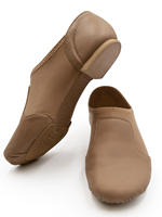 Chaussures de danse jazz BAIFA en cuir véritable de haute qualité, unisexes, souples, à semelle fendue, doublure en coton, faible MOQ, personnalisables