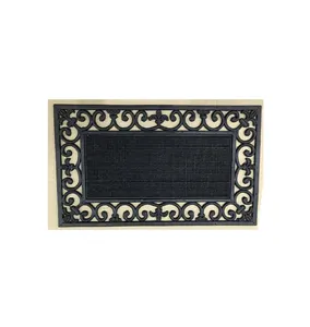 Alfombrillas de puerta de material de goma de calidad superior India Origin Pure 100% Alfombrillas de goma para compradores a granel al precio de mercado más bajo