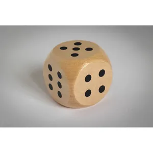 Personalized Wooden DADO <b>Dice</b> Schima Gadgets - Product Image 1