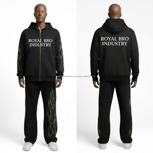 Conjunto Deportivo de Maternidad Ecológico con Logotipo Personalizado, Ropa Urbana de Moda, Sudadera con Capucha y Pantalones de Invierno 100% Algodón - Product Image 2