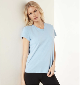 Conception personnalisée logo couleur unie femme été à manches courtes col rond crop top vêtements personnalisés fabricants femmes t-shirts - Product Image 6