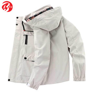Breathable Custom Autumn <b>Winter</b> Wear Outdoor Windproof Waterproof <b>Warm</b> <b>Men</b> Wear Windbreaker Soft <b>Jacket</b> - Product Image 2
