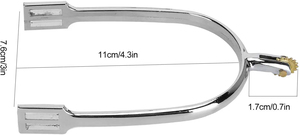 สเปอร์สแตนเลสสำหรับขี่ม้าสำหรับรองเท้าคาวบอย - Product Image 6