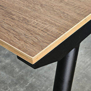 HBCO036 160x80cm <b>Computer</b> <b>Desk</b> with Melamine Coating Plywood and Iron Cone Legs - Product Image 5