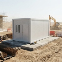Maison préfabriquée modulaire de luxe abordable à 2 chambres, démontable, type conteneur