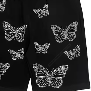 Short de survêtement en coton personnalisé à motif uni Short pour homme respirant et écologique style High Street - Product Image 5