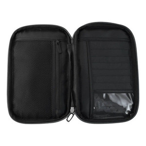 Organizer da viaggio Wallis con cerniera e tracolla nero e grigio - Product Image 2