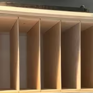 Diviseur vertical pour plateau et plaque de cuisson (bois rainuré) - Product Image 4