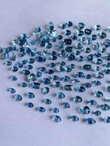 พลอยสีฟ้าอความารีนธรรมชาติคุณภาพ AAA สวยงามชัดเจนสูงตัดอย่างเชี่ยวชาญสำหรับการทำเครื่องประดับได้รับการรับรอง IGI แบบหลวม - Product Image 4