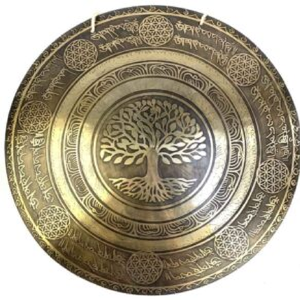 Cérémonial Gong Tibétain Gong Gongs faits à la main pour les prières religieuses Thérapie par le son Yoga Méditation au prix de gros bon marché - Product Image 1