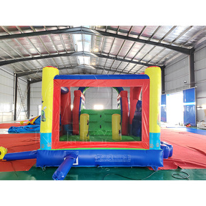 Commercial Grade PVC <b>Inflatable</b> Bouncy Castle Slide Dog Theme Kids Bounce <b>House</b> 500kg Capacity Outdoor Jumper - Product Image 1