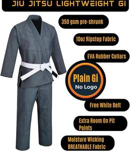 Uniforme de Jiu Jitsu de alta calidad al por mayor, Kimono brasileño Bjj Gi, conjunto para hombres y mujeres, con todos los logotipos personalizados, venta al por mayor - Product Image 5
