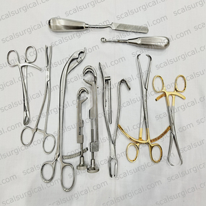 Chất lượng cao 10 cái chỉnh hình phẫu thuật cụ Set xương giữ kẹp và <span class=keywords><strong>forceps</strong></span> ISO chứng nhận - Product Image 4