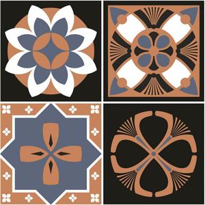 Morbi Céramique émaillée effet doré aspect marocain 400x400mm sol en porcelaine pour grande villa 40x40cm pour piscine salle de bain centre commercial - Product Image 3