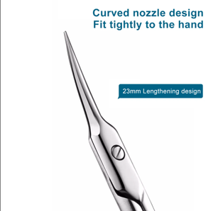 Tijeras para Cutículas de Acero Inoxidable de Alta Calidad, Personalizadas, Profesionales, Mejor Vendedor, al por Mayor, Marca Nghia - Product Image 6