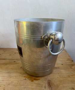 Cubo de champán francés Vintage, cubo de hielo de vino de metal louis, vino vintage - Product Image 4