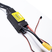 Controlador de Velocidad Eléctrico Unidireccional de 120A, ESC Lipo 2-6S con Conector XT60 de 7.4V para Vehículos RC, Robótica, Motor sin Escobillas