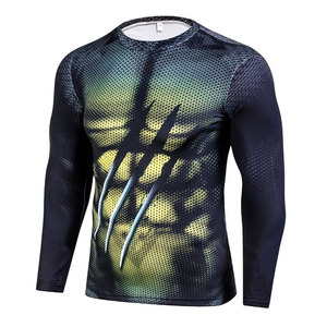 Rashguard MMA personnalisé Rashguard BJJ T-shirt de compression entièrement sublimé Vente en gros Équipement de combat 2026 - Product Image 4