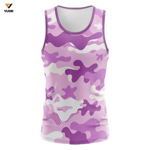 เสื้อกล้ามผ้าถักสำหรับผู้ชายเสื้อกล้ามสำหรับเล่นกีฬาฟิตเนสออกกำลังกายฟิตเนส - Product Image 3