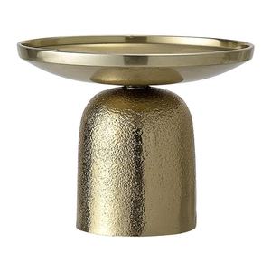 Bougeoir de conception marocaine à la mode bougeoir fini brillant Base en bois pour le support de décoration de mariage et de dîner - Product Image 3