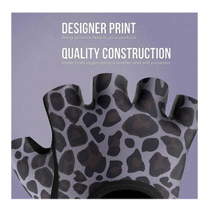 Wholesale Custom Workout Training Body Building Fitness Gloves <b>Light</b> Weight Lifting Half <b>Finger</b> Gloves - Product Image 3