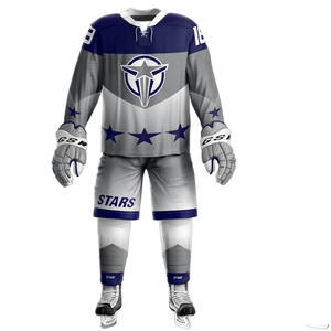 Nuevos adultos usan cómodo uniforme de hockey sobre hielo impresión por sublimación ropa deportiva uniforme de hockey sobre hielo - Product Image 2