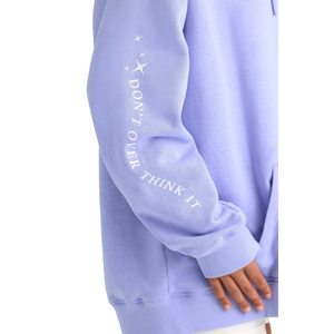 Sweat à capuche décontracté imprimé bouffant femmes solide avant Logo hiver Streetwear haute qualité pull à capuche 100% coton surdimensionné respirant - Product Image 4