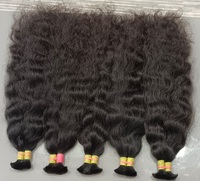 Cheveux Naturels Brésiliens Authentiques de Qualité Supérieure, Ondulés, Bouclés, Ondulations Profondes, Extensions de Cheveux Naturels pour Tresses