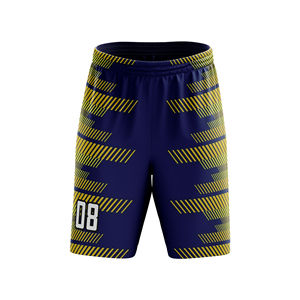 กางเกงขาสั้นใส่เล่นฟุตบอลสำหรับทีมกีฬาผ้าโพลีเอสเตอร์แห้งเร็วกางเกงขาสั้นโลโก้ตามสั่ง - Product Image 5