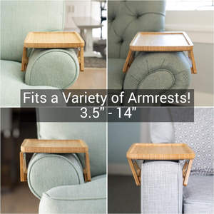 Cajón de cocina de madera, organizador de cajones de cocina, bandeja para cubiertos, bandejas de almacenamiento de bambú, Color bambú Natural multifunción - Product Image 6