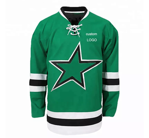 Equipo deportivo Práctica 100% Poliéster Sublimación personalizada Jersey de hockey sobre hielo Secado rápido Hecho a medida Hombres de alta calidad - Product Image 6