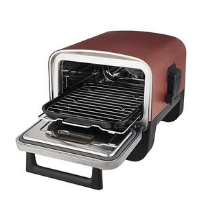 Horno Multifuncional Triple de Aluminio con Convección Eléctrica/a Gas/Solar para Exteriores, Horno para Pizza, Asador, Ahumador, Control Digital, Estilo Francés - Product Image 1