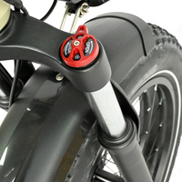 Moteur 1000W Autonomie 100km Longue Portée Livraison Messagerie Vélo Électrique Pneus Larges Vente en Gros