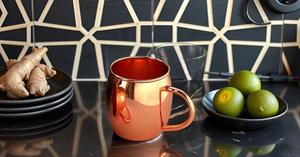 Mules de Moscou en cuivre massif Koi Mugs en cuivre massif pur sans doublure Tasse en cuivre lisse de 16 oz - Product Image 6