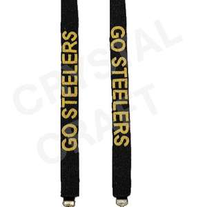 EMAW-Correa de bolso con cuentas, diseño Star, personalizado, oro blanco - Product Image 2