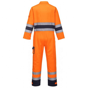 Nouvelle arrivée Protection Vêtements de travail Combinaison de sécurité vente à chaud Service OEM meilleure fabrication Combinaison de sécurité très exigeante - Product Image 6