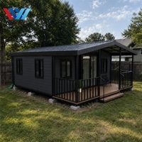 Maison conteneur extensible 20ft 40ft pour Australie, unité modulaire 2-3 chambres (Granny Flat/ADU), prête pour la norme NCC Classe 1a