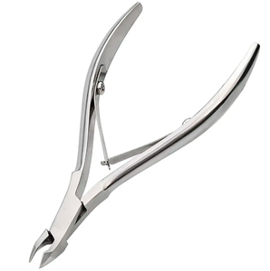 Cortacutículas Profesional de Acero Inoxidable Curvo Super Afilado, Herramienta de Manicura para Eliminar Piel Muerta y Uñas - Product Image 1