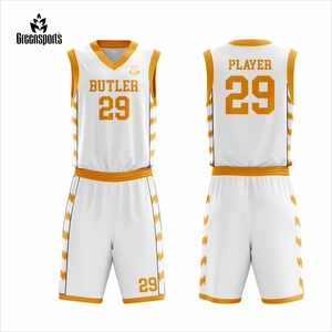 Uniformes personnalisés de basket-ball pour votre propre équipe Ensemble de maillots de basket-ball réversibles Nom de l'équipe privée Numéro Logo Design Uniforme vierge - Product Image 2