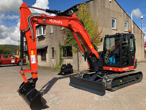 Achetez en gros des mini-excavatrices sur chenilles Kubota KX085-5 d'occasion/neuves de haute qualité à vendre - Product Image 1