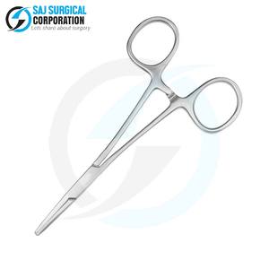 Pince de sécurité Spencer Wells pour artères pointes arrondies avec mécanisme de verrouillage pour une utilisation sécurisée sans endommager les tissus - Product Image 3