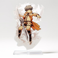 Cadeau d'affaires Impression personnalisée Figurine d'action d'anime Support en plastique acrylique transparent translucide