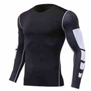 Jiu Jitsu Rashguard personnalisé BJJ No Gi chemise de Compression Gym MMA vêtements d'entraînement hommes anti-dérapant respirant haut de sport - Product Image 6