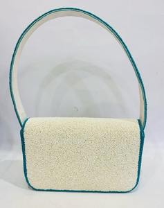 Bolso de hombro con cuentas, Bolso con cuentas, Bolso de boda, Regalo para ella, Bolso de mano con cuentas, Cartera con cuentas, Bolso moderno, Bolso artesanal colorido - Product Image 6