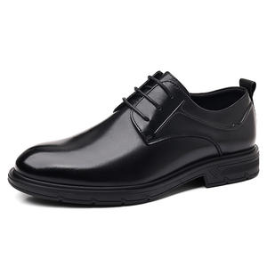 Zapatos de Vestir de Cuero Genuino de Alta Calidad para Hombre, Zapatos Oxford Formales de Negocios, Cómodos y Transpirables para Oficina, Bodas y Fiestas - Product Image 1