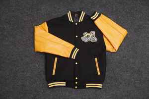 Custom Lettermen Varsity Jackets Personalized Varsity Jacket For Men University Lettermen Football Jackets Patchwork - Product Image 2